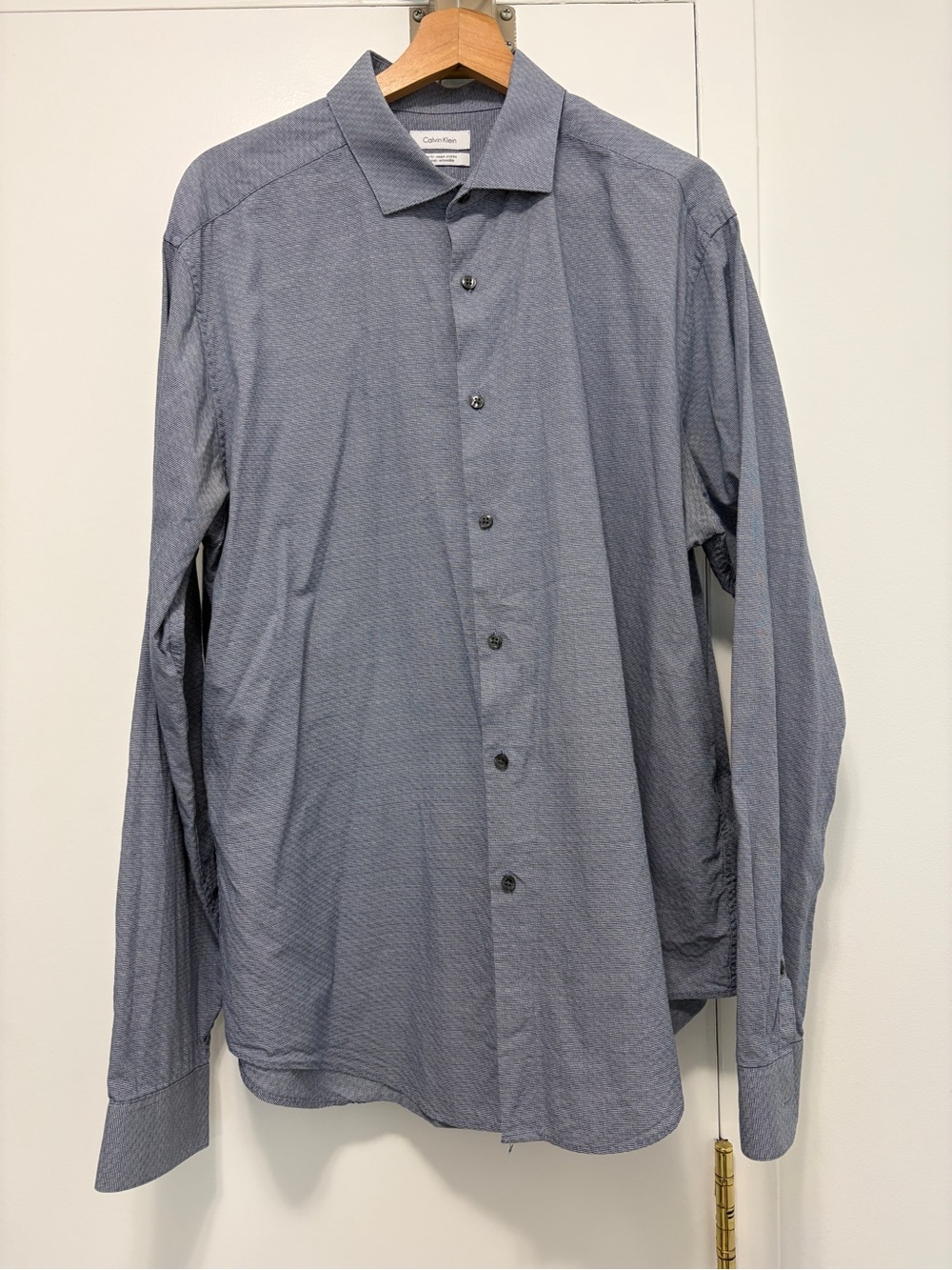 Calvin Klein Men's Slim Fit Stretch Dress Shirt - 17.5 36/37 XL